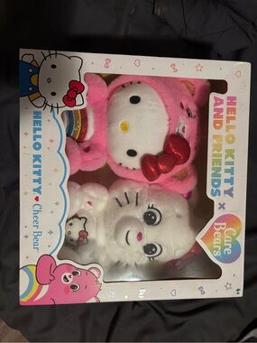 Hello Kitty Pink and White Plush Friends Bundle - Hello Kitty Brand